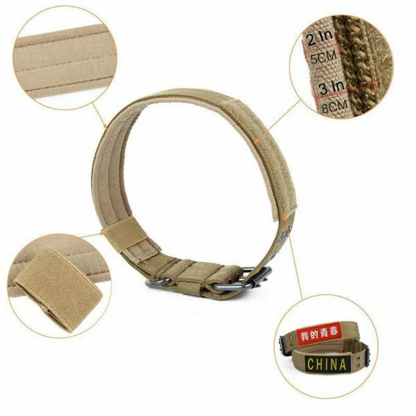 Grosses soldes ⌛ Wewoo Laisse réglable multifonctionnelle pour chien, entraînement en plein air pour animaux de compagnie, collier résistant à l'usure, taille: M (marron) 😍 8 Grosses soldes ⌛ Wewoo Laisse réglable multifonctionnelle pour chien, entraînement en plein air pour animaux de compagnie, collier résistant à l'usure, taille: M (marron) 😍 – Image 6