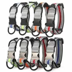 Meilleure affaire 🔔 Wewoo Collier en nylon réfléchissant pour chien, S (boucle argentée verte) 🔥 -Bon plan Animalerie 3615615260540 2 6