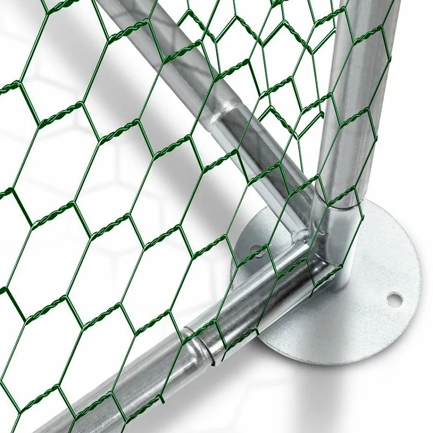 Le moins cher 🎁 IDMARKET Enclos poulailler 9 m² parc grillagé 3x3 M acier galvanisé 👍 6 Le moins cher 🎁 IDMARKET Enclos poulailler 9 m² parc grillagé 3x3 M acier galvanisé 👍 – Image 4