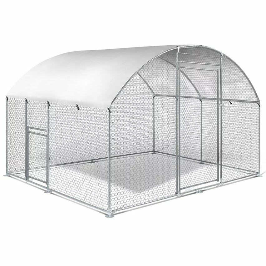 Top 10 👏 IDMARKET Enclos poulailler dôme 7,5 m² parc grillagé 3x2,5 M avec porte latérale ✔️ 3 Top 10 👏 IDMARKET Enclos poulailler dôme 7,5 m² parc grillagé 3x2,5 M avec porte latérale ✔️