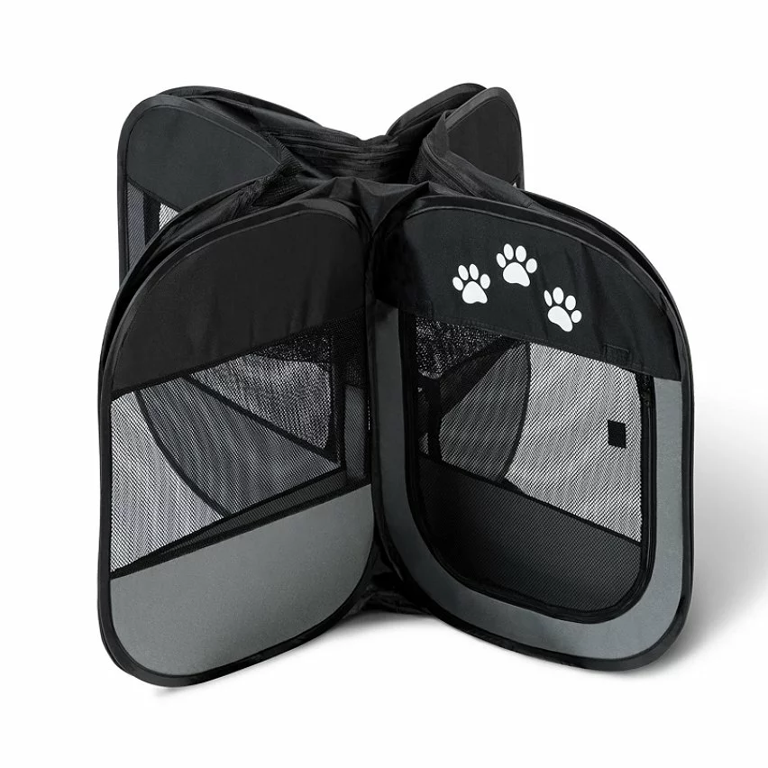 Tout neuf 😍 IDMARKET Enclos pliable pour animaux parc chien et chat 110 x 110 x 64 CM ⌛ 5 Tout neuf 😍 IDMARKET Enclos pliable pour animaux parc chien et chat 110 x 110 x 64 CM ⌛ – Image 3
