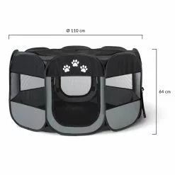 Tout neuf 😍 IDMARKET Enclos pliable pour animaux parc chien et chat 110 x 110 x 64 CM ⌛ 12 Tout neuf 😍 IDMARKET Enclos pliable pour animaux parc chien et chat 110 x 110 x 64 CM ⌛ -Bon plan Animalerie 3662897054510 4