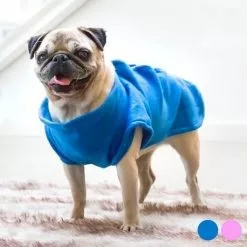 Le moins cher ⭐ Totalcadeau Couverture à manches et à fermeture pour chien et chat rose 🌟 -Bon plan Animalerie 3664996338577 2