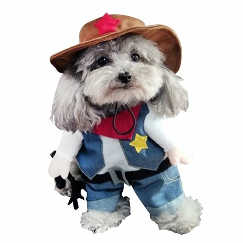 Grosses soldes ⭐ Totalcadeau Déguisement pour chien Shérif avec fermeture scratch costume 👍 3 Grosses soldes ⭐ Totalcadeau Déguisement pour chien Shérif avec fermeture scratch costume 👍