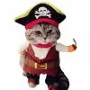Offres 🔔 Totalcadeau Costume Pirate pour Chat Déguisement avec cape ⭐
