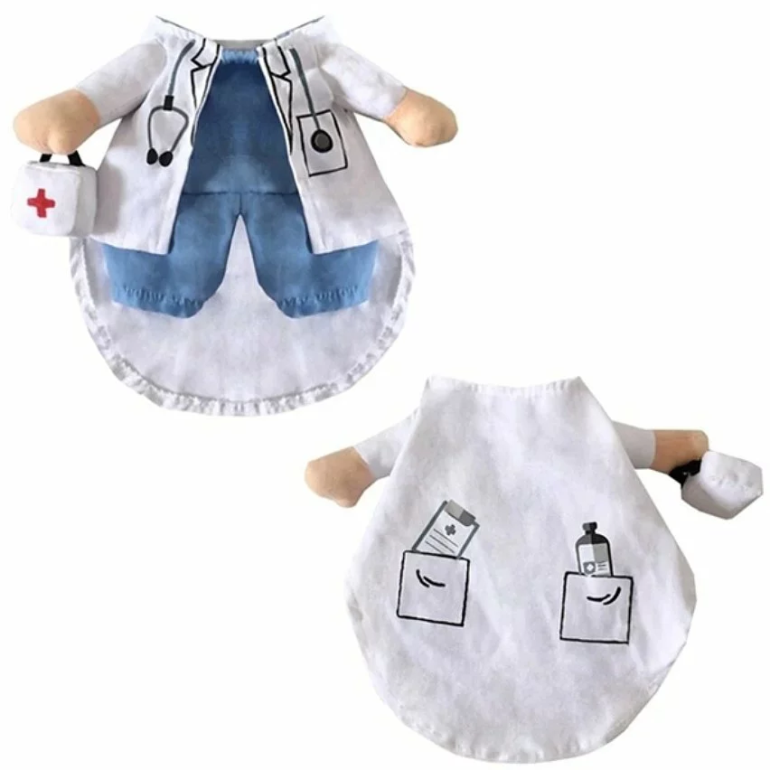 Meilleure vente 👍 Totalcadeau Costume pour chat et petite chien docteur deguisement vetement animal ⌛ 4 Meilleure vente 👍 Totalcadeau Costume pour chat et petite chien docteur deguisement vetement animal ⌛ – Image 2