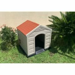 Budget 😀 Dogstyle Niche pour Chien 🐕 DOGGY 92 X 92 X 89 cm Polypropylène Confort thermique Intérieure/Extérieure Montage Rapide ✔️ -Bon plan Animalerie 3701107724000 3