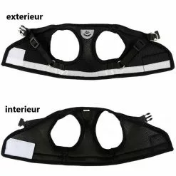 Offres 🎉 Passionimaux59 Harnais Souple Respirant Réfléchissant + Laisse pour Chien Chiot Chat - Rouge - XL 🎁 -Bon plan Animalerie 3701491701083 3