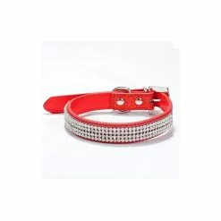 Meilleur prix 🔔 Passionimaux59 Collier Cuir Strass Diamant Chien Chat 👗 Dressage Réglable Ajustable - Rouge - XS 👏 5 Meilleur prix 🔔 Passionimaux59 Collier Cuir Strass Diamant Chien Chat 👗 Dressage Réglable Ajustable - Rouge - XS 👏 -Bon plan Animalerie 3701491703537 1 1