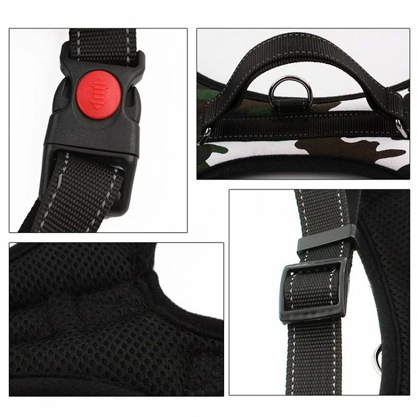 Offres 🎁 Passionimaux59 Harnais Rembourré Réglable Souple Respirant Pour Chien Promenade - Noir - XS 😀 6 Offres 🎁 Passionimaux59 Harnais Rembourré Réglable Souple Respirant Pour Chien Promenade - Noir - XS 😀 – Image 4