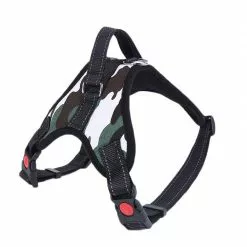 Vente flash 😉 Passionimaux59 Harnais Rembourré Réglable Souple Respirant Pour Chien Promenade - Camouflage - XS 🛒 -Bon plan Animalerie 3701491704275 1