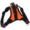 Grosses soldes 🔔 Passionimaux59 Harnais Rembourré Réglable Souple Respirant Pour Chien Promenade - Orange - L 🥰 -Bon plan Animalerie 3701491704367 1 1