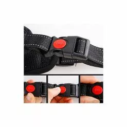 Acheter 🤩 Passionimaux59 Harnais Rembourré Réglable Souple Respirant Pour Chien Promenade - Orange - M 🛒 -Bon plan Animalerie 3701491704374 5