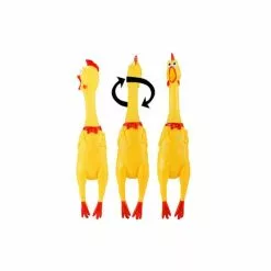 Remise ❤️ Passionimaux59 Jouet pour Chien ou Chat en Latex Poulet Couinant Amusant Lavable - 16 cm 😍 -Bon plan Animalerie 3701491704824 2