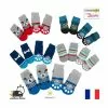 Coupon 😍 Passionimaux59 Lot de 4 Chaussettes Confortable antidérapante pour Chien Chiots ou Chat - Ours Rouge - 2 👍 -Bon plan Animalerie 3701491704862 1