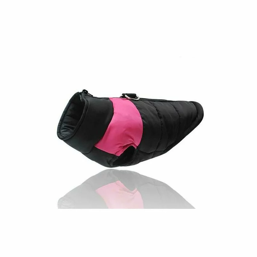 Remise ✔️ Passionimaux59 Manteau Doudoune Matelassé Imperméable Pour Chien Chat Hiver - Rose - L ✨ 4 Remise ✔️ Passionimaux59 Manteau Doudoune Matelassé Imperméable Pour Chien Chat Hiver - Rose - L ✨ – Image 2