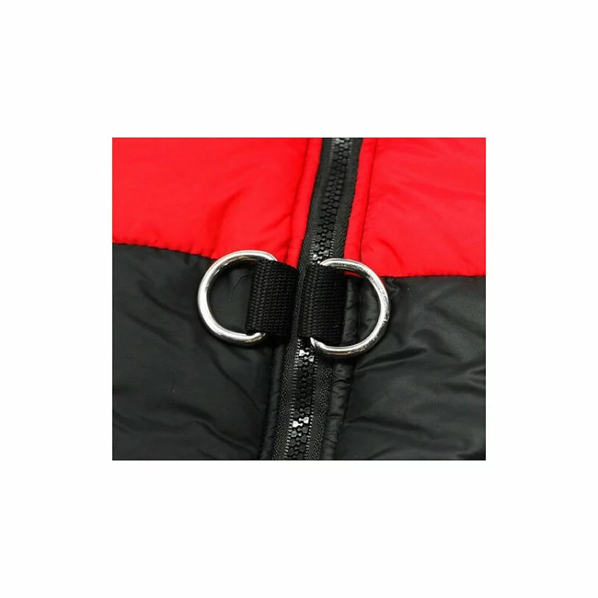 Grosses soldes 😍 Passionimaux59 Manteau Doudoune Matelassé Imperméable Pour Chien Chat Hiver - Rouge - 6XL 🥰 8 Grosses soldes 😍 Passionimaux59 Manteau Doudoune Matelassé Imperméable Pour Chien Chat Hiver - Rouge - 6XL 🥰 – Image 6