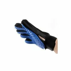 Le moins cher ✨ Passionimaux59 Gant de Brossage Brosse pour Chien ou Chat Massage Ramasse Poils Toilettage 🎉 -Bon plan Animalerie 3701491707085 4