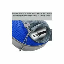 Offres ✔️ Passionimaux59 Sac de Transport Bandoulière pour Petit Chien Chat Sortie Promenade - Bleu/ bleu foncé - M 😉 -Bon plan Animalerie 3701491707399 5