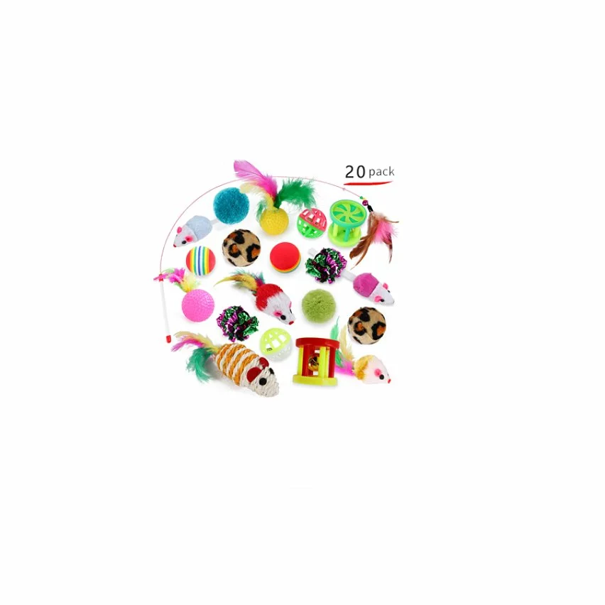 Top 10 🤩 Passionimaux59 Lot de 20 jouets pour Chat Chaton Jeux interactive Anti Stress Contre l'Ennui ❤️ 3 Top 10 🤩 Passionimaux59 Lot de 20 jouets pour Chat Chaton Jeux interactive Anti Stress Contre l'Ennui ❤️