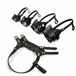 Meilleure affaire 🥰 Passionimaux59 Muselière Pour Chien Anti Aboiement Morsure Réglable Sortie 👗 Dressage promenade - M 👏