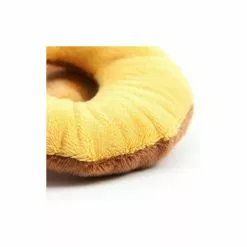 Offres 🌟 Passionimaux59 Jouet pour Chien Chat Donuts Anneau Sonore à Mâcher et Lancer en Peluche - Rose 🥰 -Bon plan Animalerie 3701491708259 4