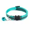 De gros 👏 Passionimaux59 Collier Nylon Réfléchissant Anti Étranglement Pour Chat Chaton avec Grelot - Bleu Turquoise 🧨 -Bon plan Animalerie 3701491708884 1