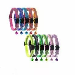 De gros 👏 Passionimaux59 Collier Nylon Réfléchissant Anti Étranglement Pour Chat Chaton avec Grelot - Bleu Turquoise 🧨 -Bon plan Animalerie 3701491708884 7