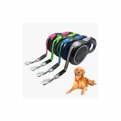 Meilleure vente 😉 Passionimaux59 Laisse à Enrouleur Rétractable Automatique Pour Chien Chat en Nylon - Vert 🔥 -Bon plan Animalerie 3701491709201 4 2