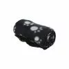 Budget 😀 Passionimaux59 Couverture Plaid Pour Chien Chiot Ou Chat Motif Patte Tapis Coussin Couchage - Noir ❤️ -Bon plan Animalerie 3701491710986 1