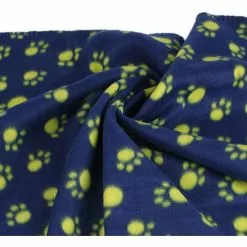 Meilleur prix 💯 Passionimaux59 Couverture Plaid Pour Chien Chiot Ou Chat Motif Patte Tapis Coussin Couchage - Bleu/ bleu foncé ⌛ -Bon plan Animalerie 3701491710993 2