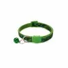 Vente flash ⌛ Passionimaux59 Collier nylon réfléchissant camouflage anti-étranglement Grelot chat chaton - Vert 🎁 -Bon plan Animalerie 3701491711105 1