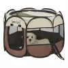 Meilleur prix 👍 Parc pliable Telford pour animaux de compagnie 58 x 91 x 91 cm [en.casa] ⭐ -Bon plan Animalerie 4059438680083 1