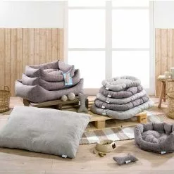 De gros ❤️ Paris prix Coussin pour Chien & Chat Déco "Eco Blu" 100cm Noisette 💯 -Bon plan Animalerie 5060750523452 4